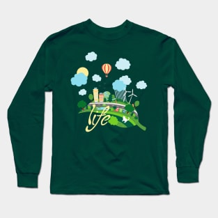 Eco Life Long Sleeve T-Shirt